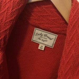 Lucky Brand Sweater - Size 1x - Gorgeous Coral